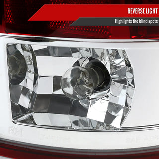 Spec D LED Tail Lights (Red): Dodge Ram 2007 - 2009