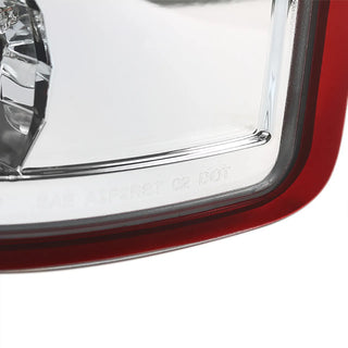 Spec D LED Tail Lights (Red): Dodge Ram 2007 - 2009