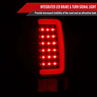 Spec D LED Tail Lights (Matte Black): Dodge Ram 2007 - 2009