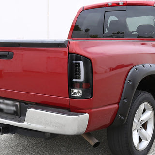 Spec D LED Tail Lights (Matte Black): Dodge Ram 2007 - 2009