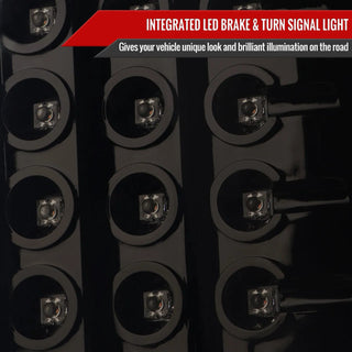 Spec D LED Tail Lights (Dark Smoke): Dodge Ram 2007 - 2009