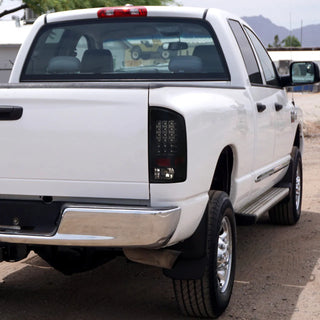 Spec D LED Tail Lights (Dark Smoke): Dodge Ram 2007 - 2009