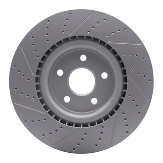 DFC Front Right D&S Geoperformance Rotor (FRONT): Dodge Durango (12-25)