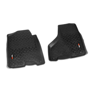 Rugged Ridge Floor Liner Front (Black): Fits Most Dodge Ram Models (2002-2018)