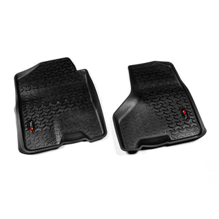 Rugged Ridge Floor Liner Front (Black): Dodge Ram 1500 / 2500 / 3500 Crew Cab (2009-2011)