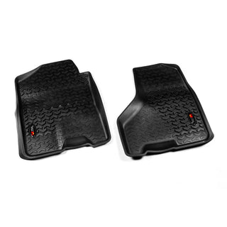 Rugged Ridge Floor Liner Front (Black): Dodge Ram 1500 / 2500 / 3500 Crew Cab (2009-2011)