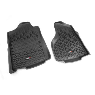 Rugged Ridge Floor Liner (FRONT): Fits Dodge / Ram 1500 / 2500 / 3500 (02-18) w/ - Black