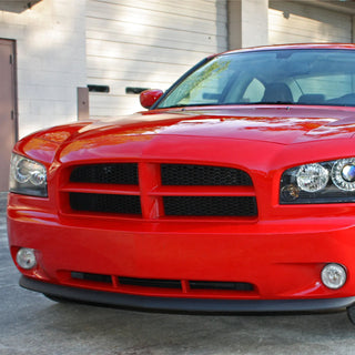 Spec D Polyurethane Front Lip (Black): Dodge Charger 2006 - 2010