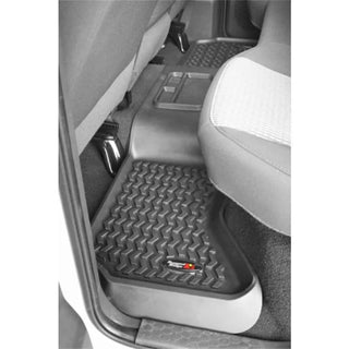Rugged Ridge Floor Liner Rear Black: Fits Most Dodge / Ram 1500 Models (2002-2018)