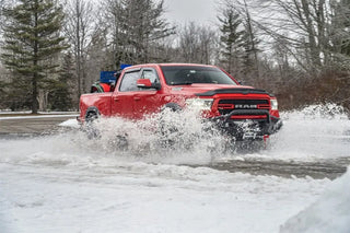 Husky Liners Aeroskin II Textured Black Hood Protector: Ram 2500 / 3500 (2019-2026)