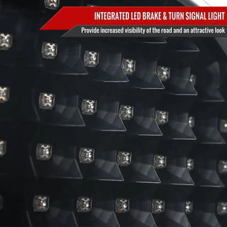 Spec D LED Tail Lights (Black): Dodge Charger 2006 - 2010