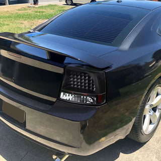 Spec D LED Tail Lights (Black): Dodge Charger 2006 - 2010