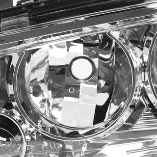 Spec D Euro Headlights (Chrome): Dodge Charger 2006 - 2010