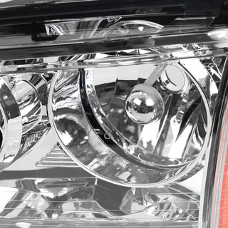 Spec D Euro Headlights (Chrome): Dodge Charger 2006 - 2010