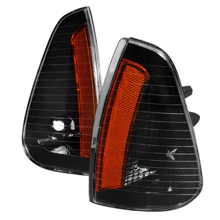 Spec D Corner Lights (Black): Dodge Charger 2006 - 2010