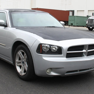Spec D Corner Lights (Black): Dodge Charger 2006 - 2010