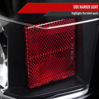 Spec D Altezza Tail Lights (Black): Dodge Charger 2006 - 2010