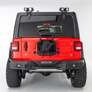 Go Rhino No-Drill Rear Hard Top Light Mount for Two 3in Cubes: Jeep Wrangler / Gladiator (07-26)