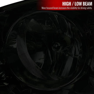 Spec D Euro Headlights (Smoke): Dodge Ram 2006 - 2009