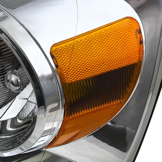 Spec D Euro Headlights (Chrome): Dodge Ram 2006 - 2009
