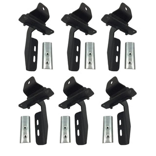Go Rhino OE Xtreme Cab Length Side Step Brackets: Jeep Wrangler 07-18 / Gladiator 18-26 / Wrangler 18-26