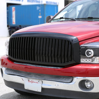 Spec D Vertical Grill (Black): Dodge Ram 2006 - 2008