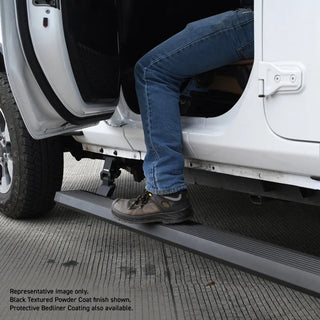 Go Rhino VoltStep Electric Running Board Kit: Jeep Wrangler (07-18)