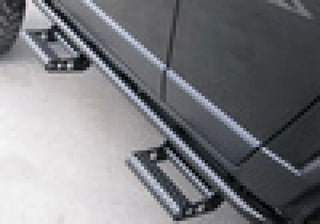 N-Fab RKR Step System Cab Length 1.75in: Fits Most Ram 1500 Models (2019-2024) - Textured Black