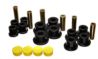 Energy Suspension Perf Polyurethane Rear Leaf Spring Bushing Set (REAR): Dodge Ram (02-10) - Black