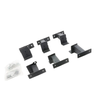 Go Rhino Dominator Xtreme Frame Slider Brackets: Jeep Wrangler (07-26)