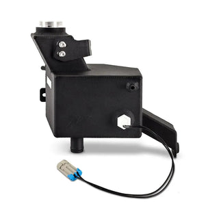 Mishimoto Aluminum Degas Tank: Ram 6.7L Cummins (13-18) w/ Micro-Wrinkle Black