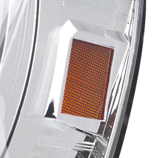 Spec D LED Projector Headlights (Chrome): Dodge Ram 2006 - 2008