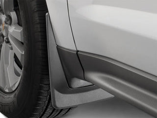 WeatherTech No-Drill DigitalFit Mudflaps (REAR): Jeep Grand Cherokee L 2021-2024 - Black