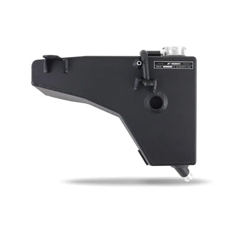 Mishimoto Aluminum Expansion Tank Black (REAR): Dodge Challenger / Charger 2015-2023 6.4L/6.2L Hellcat