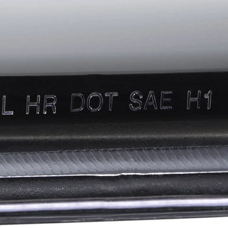 Spec D LED Projector Headlights (Matte Black): Dodge Ram 2006 - 2008