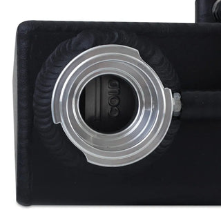 Mishimoto Aluminum Expansion Tank Black (REAR): Dodge Challenger / Charger 2015-2023 6.4L/6.2L Hellcat
