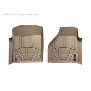 WeatherTech Front FloorLiner (Tan): Fits Most Dodge Ram Models (2002-2010) (450041)