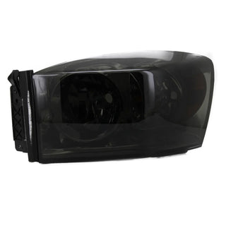 Spec D Crystal Headlights (Smoke): Dodge Ram 1500 2006 - 2008 /  2006-2009 RAM 2500 3500
