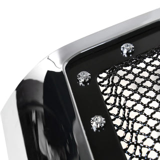 Spec D Chrome Mesh Grille (Riveted Style): Dodge Ram 2006 - 2008