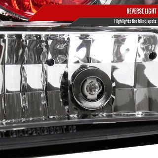 Spec D Altezza Tail Lights (Chrome): Dodge Charger 2006 - 2008