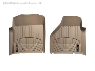 WeatherTech Front FloorLiner (Tan): Fits Most Dodge Ram Models (2002-2010) (450121)