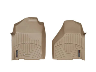 WeatherTech Front FloorLiner - Tan: Fits Most Dodge / Ram 1500 / 2500 / 3500 Models (2002-2024)