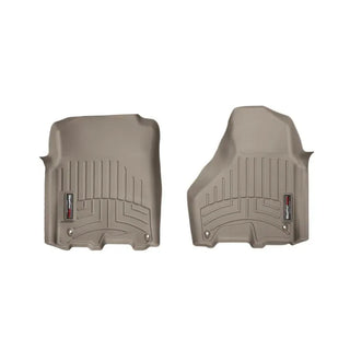 WeatherTech Front FloorLiner (Tan): Fits Most Ram 1500 / 2500 / 3500 Models (2011-2024) (454781)