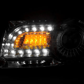 Spec D Projector Halo Headlights (Chrome, Version 2): Chrysler 300 2005 - 2010
