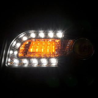 Spec D Projector Halo Headlights (Black, Version 2): Chrysler 300 2005 - 2010