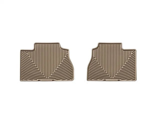 WeatherTech Rear Rubber Mats - Tan: Fits Most Dodge / Ram 1500 / 2500 / 3500 Models (2002-2018)