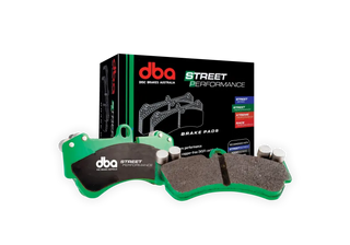DBA Street Perf Rear Brake Pads: Fits Challenger / Charger / Magnum / 300C / Grand Cherokee / Durango 2005-2025 6.1/6.2/6.4L