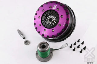 XCLUTCH Triple Solid Organic Clutch Kit + Chromoly Flywheel (F&R): Dodge Challenger 2009-10/12-23 5.7L/6.4L/6.1L/6.2L HEMI