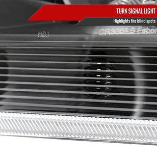 Spec D OEM Style Headlights (Black): Chrysler 300 2005 - 2010