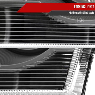 Spec D OEM Style Headlights (Black): Chrysler 300 2005 - 2010
